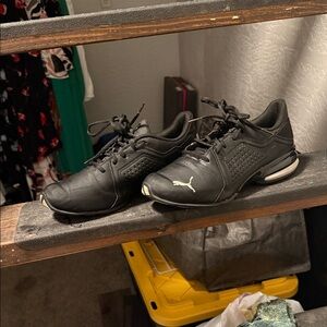 Puma Men's Black Athletic Sneakers